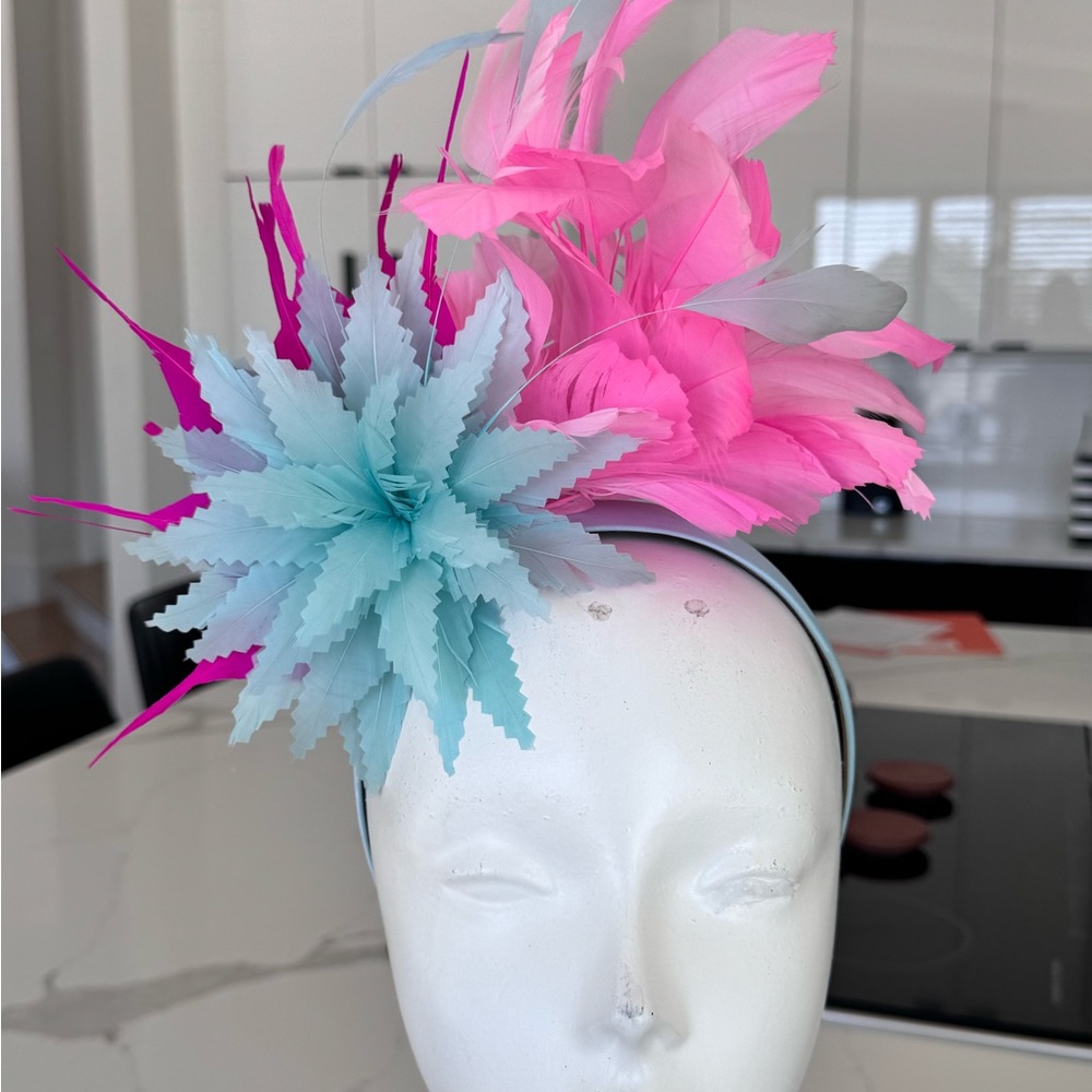 Colorful Feather Headband